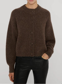 Frame The Cashmere Fleck Cardi