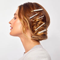 Kitsch Metal Rhinestone Bobby Pins