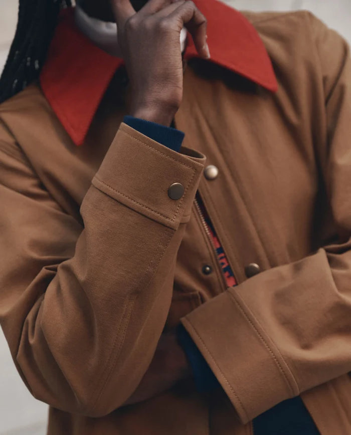 The Great Swingy Wax Cotton Jacket