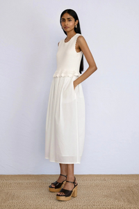 Banjanan Heather Crochet Maxi Dress