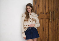 Moon River Nordic Pony Cardigan