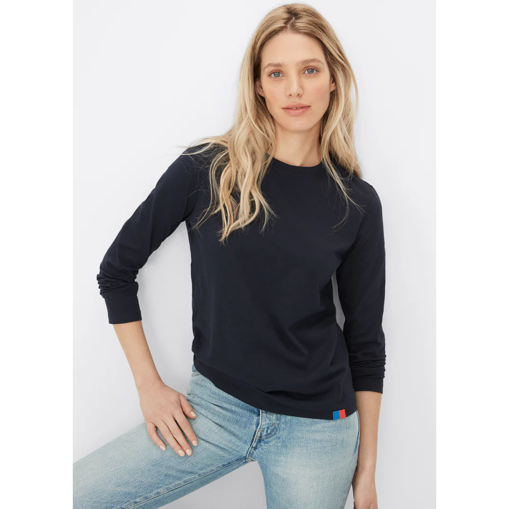 Kule The Modern Long Sleeve Solid T-Shirt