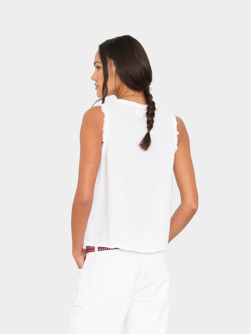 Xirena Portia Cotton Gauze Top