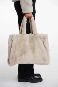 Rino & Pelle Daan Faux Fur Shopper