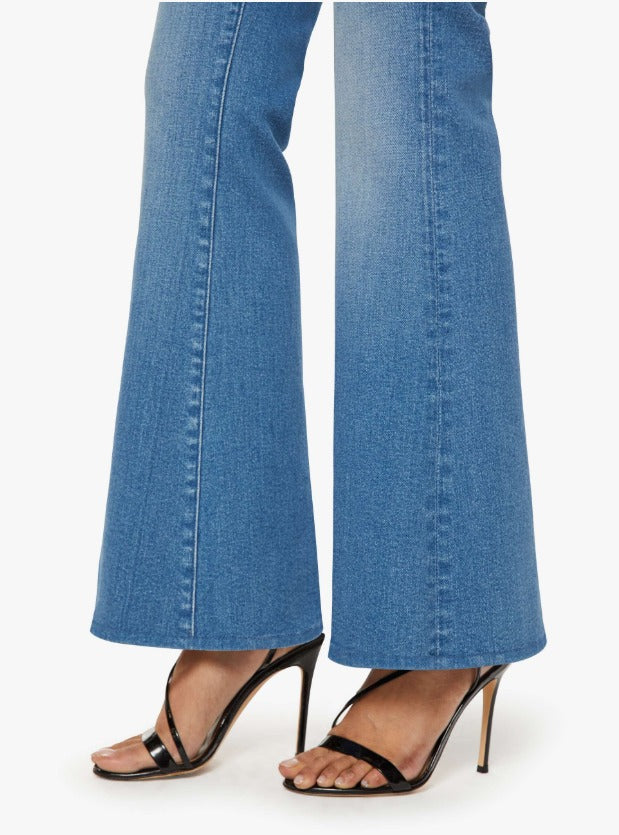 Mother Denim Lil Weekender Piece by Piece Jeans