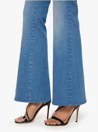 Mother Denim Lil Weekender Piece by Piece Jeans