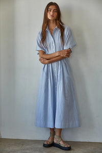 By Together Pleated Flare Dress