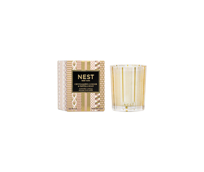 Nest Crystallized Ginger & Vanilla Bean Votive Candle