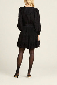 Trovata Birds of Paradis Celeste Polka Dot Dress