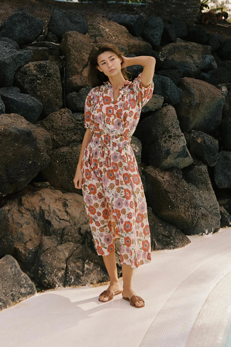 Trovata Birds of Paradis Poppy Costa Bianca Skirt