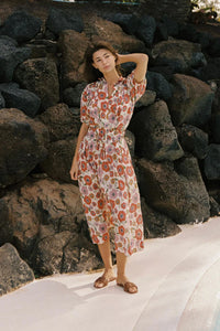 Trovata Birds of Paradis Poppy Costa Bianca Skirt