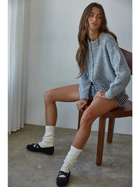 By Together Round Neck Cardigan