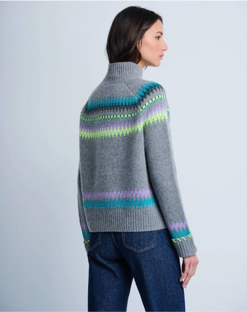 Lisa Todd Fireside Fairisle Funnel Neck Sweater