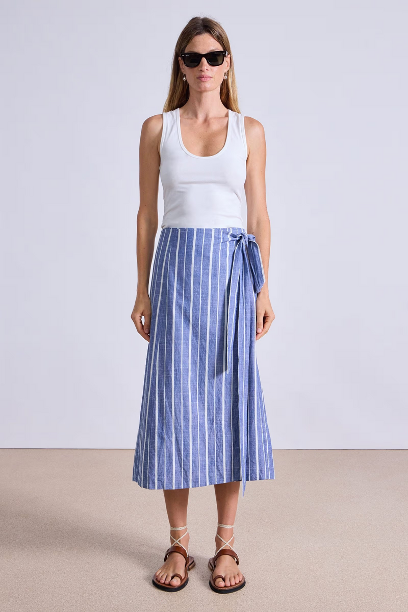 Apiece Apart De Vera Wrap Skirt