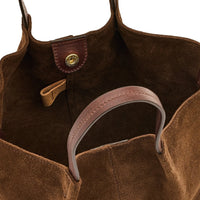 Il Bisonte Nina Suede Corssbody