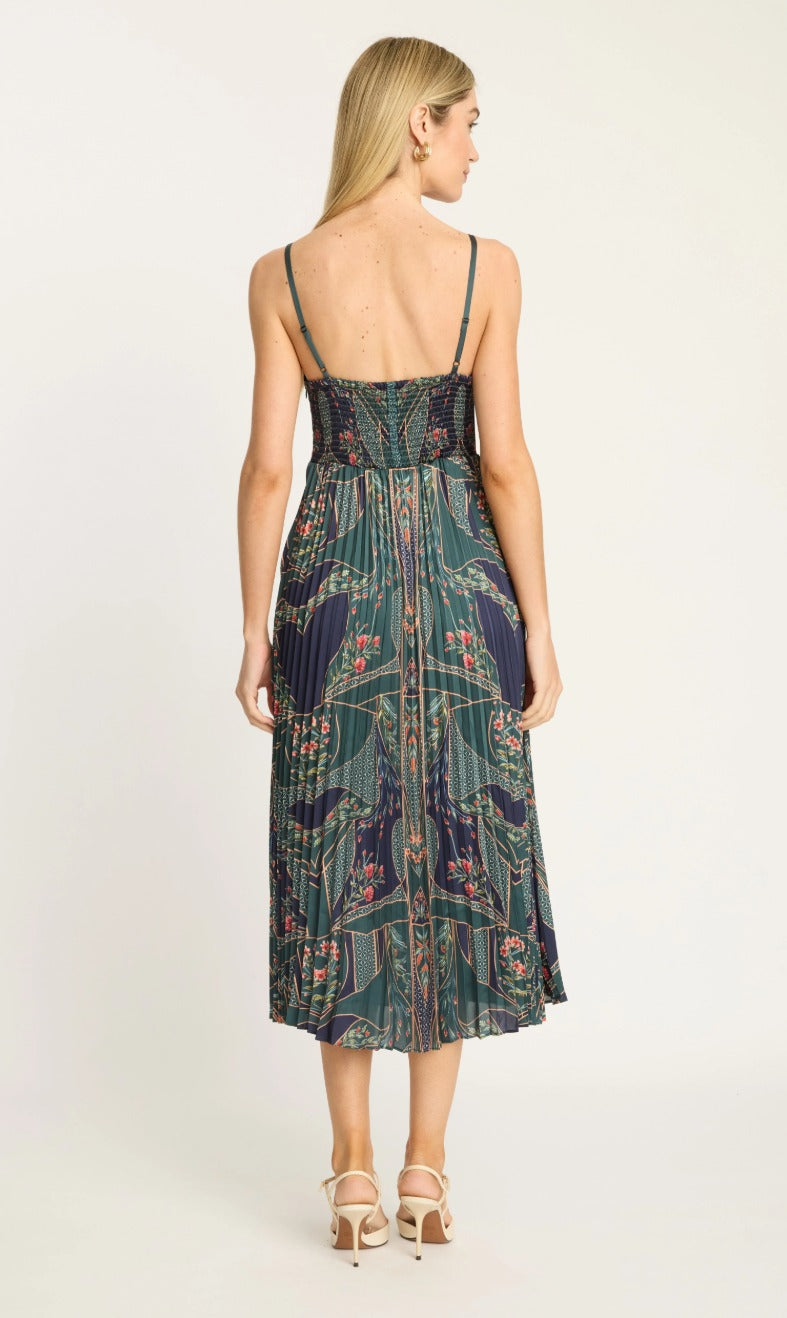 Caballero Donna Patchwork Flower Dress