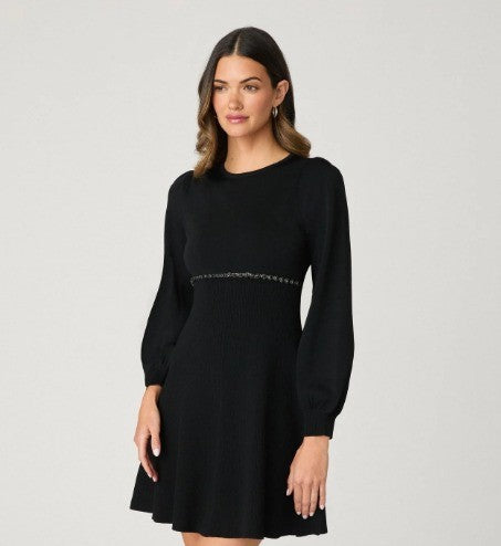 Shoshanna Billie Ribbed Knit Dress