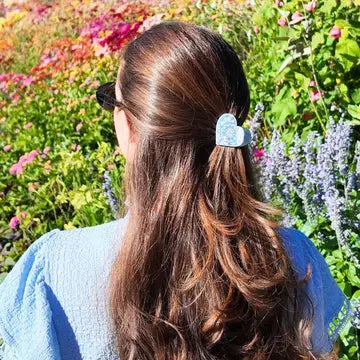 Solar Eclipse Hand Painted Hair Clips