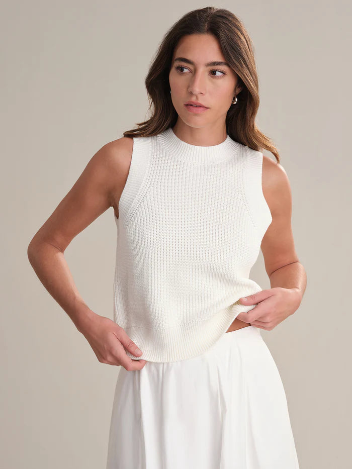 525 America Demi High Neck Crew Tank