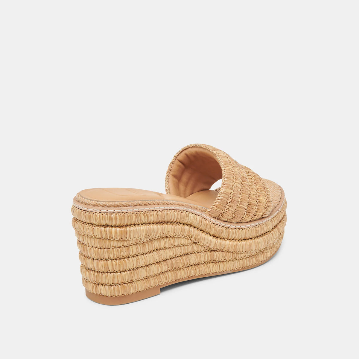 Dolce Vita Throne Wedges Light Natural Raffia