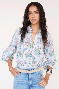 Banjanan Tara Floral Print Blouse