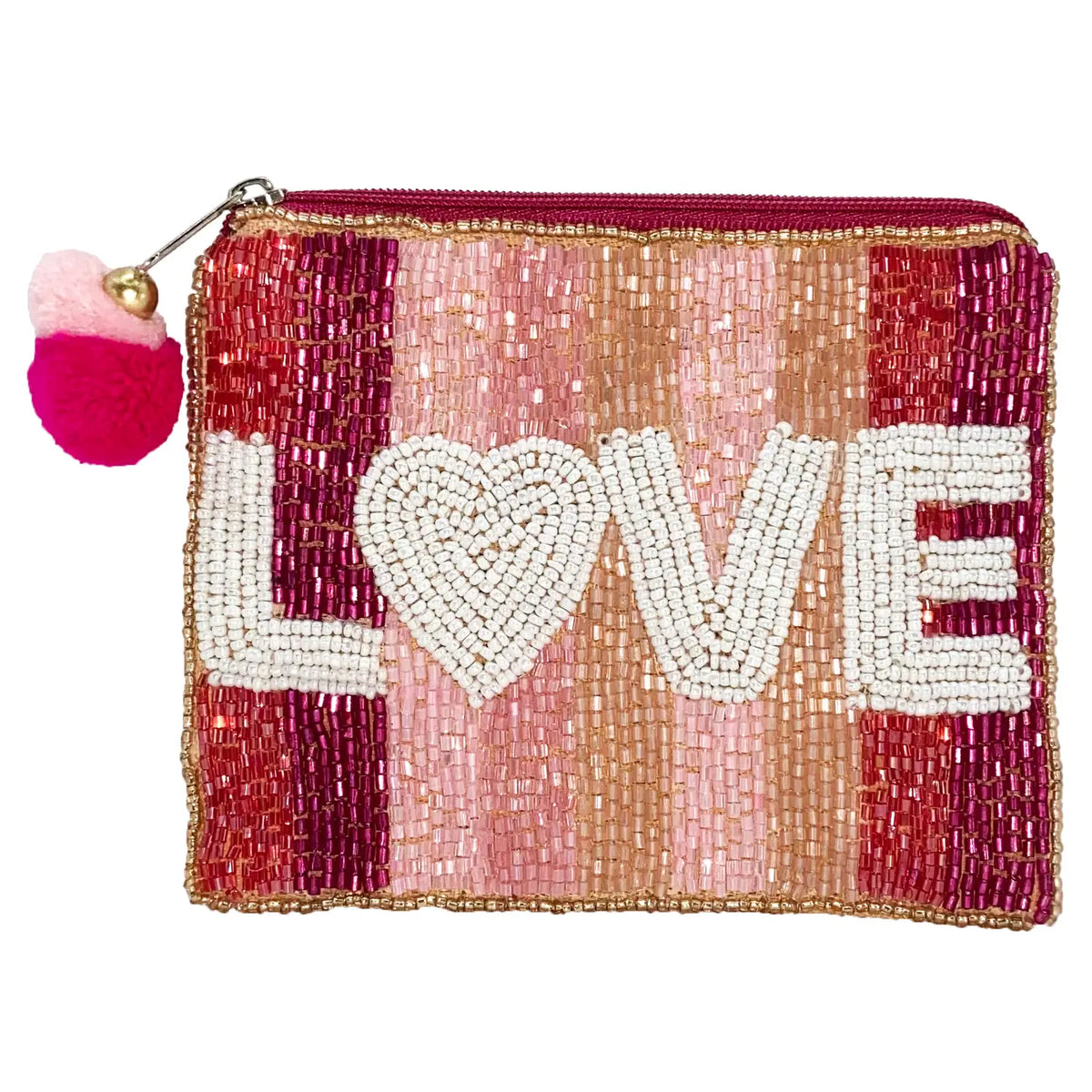 Pizzazz Beaded Coin Purse