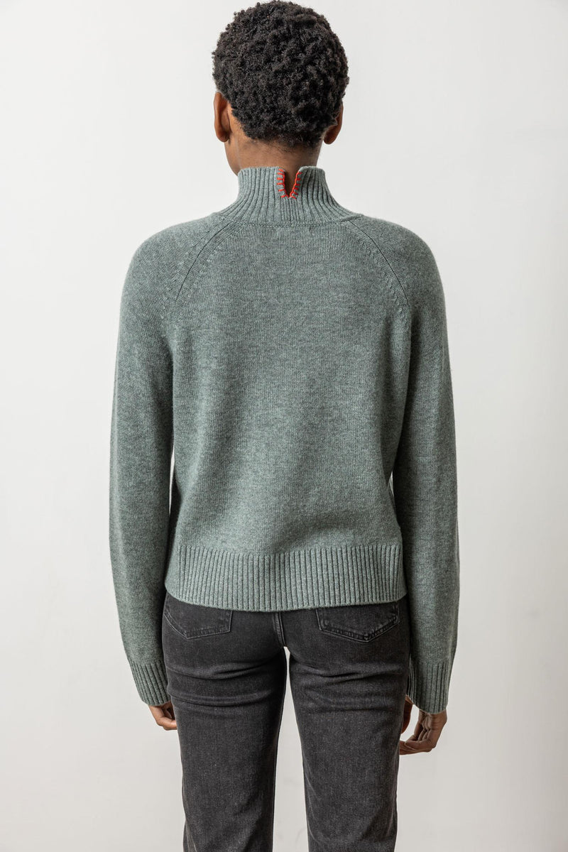 Lilla P Full Sleeve Turtleneck Sweater