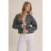 In February Wool Blend Sweater Cardigan