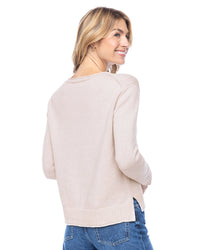Pura Cashmere Everyday Cotton Crew