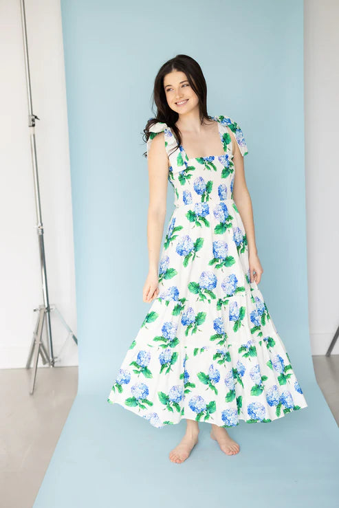 Kathleen Maeve Emma Bow Maxi Dress