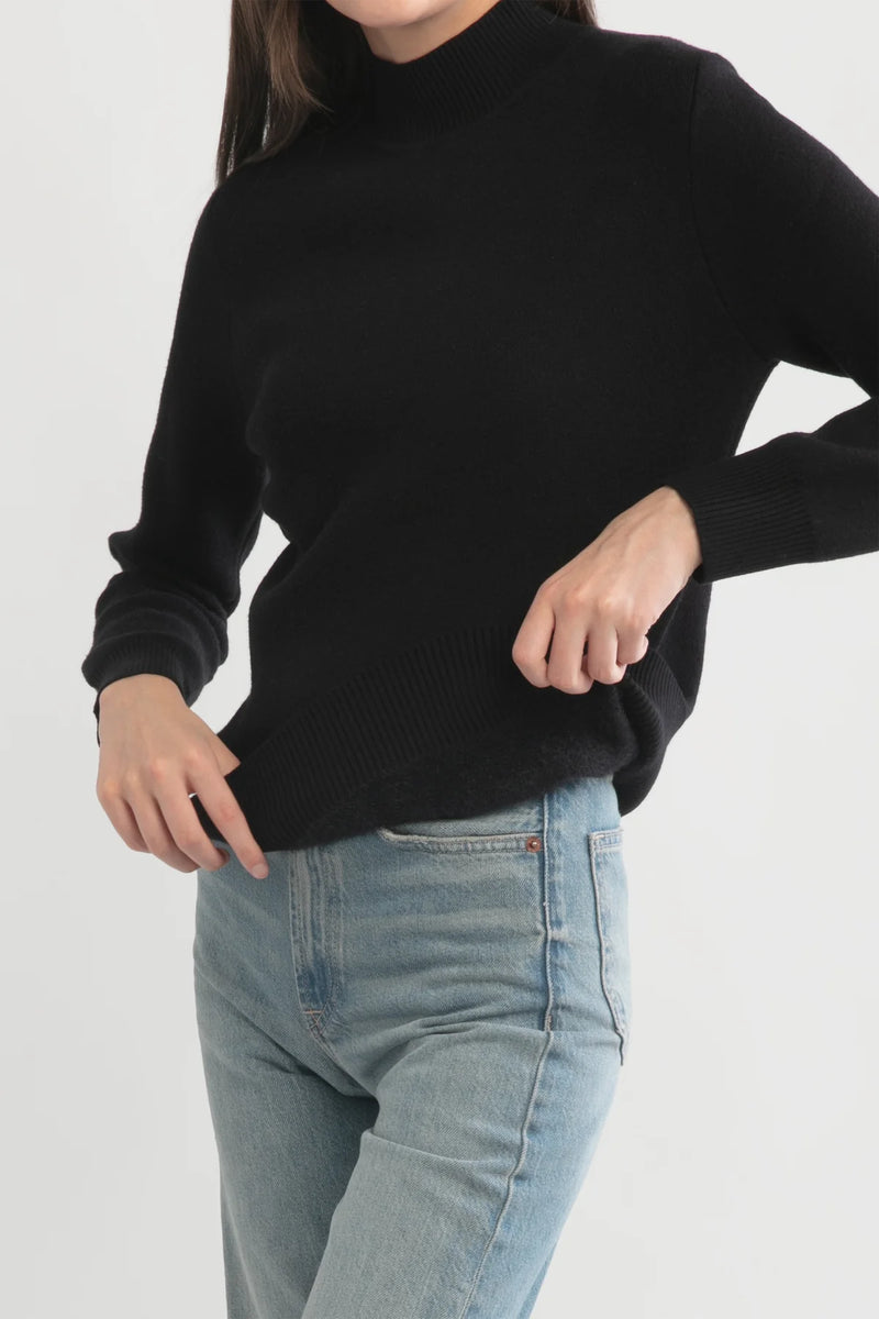 Look by M Thermal Mockneck Sweater