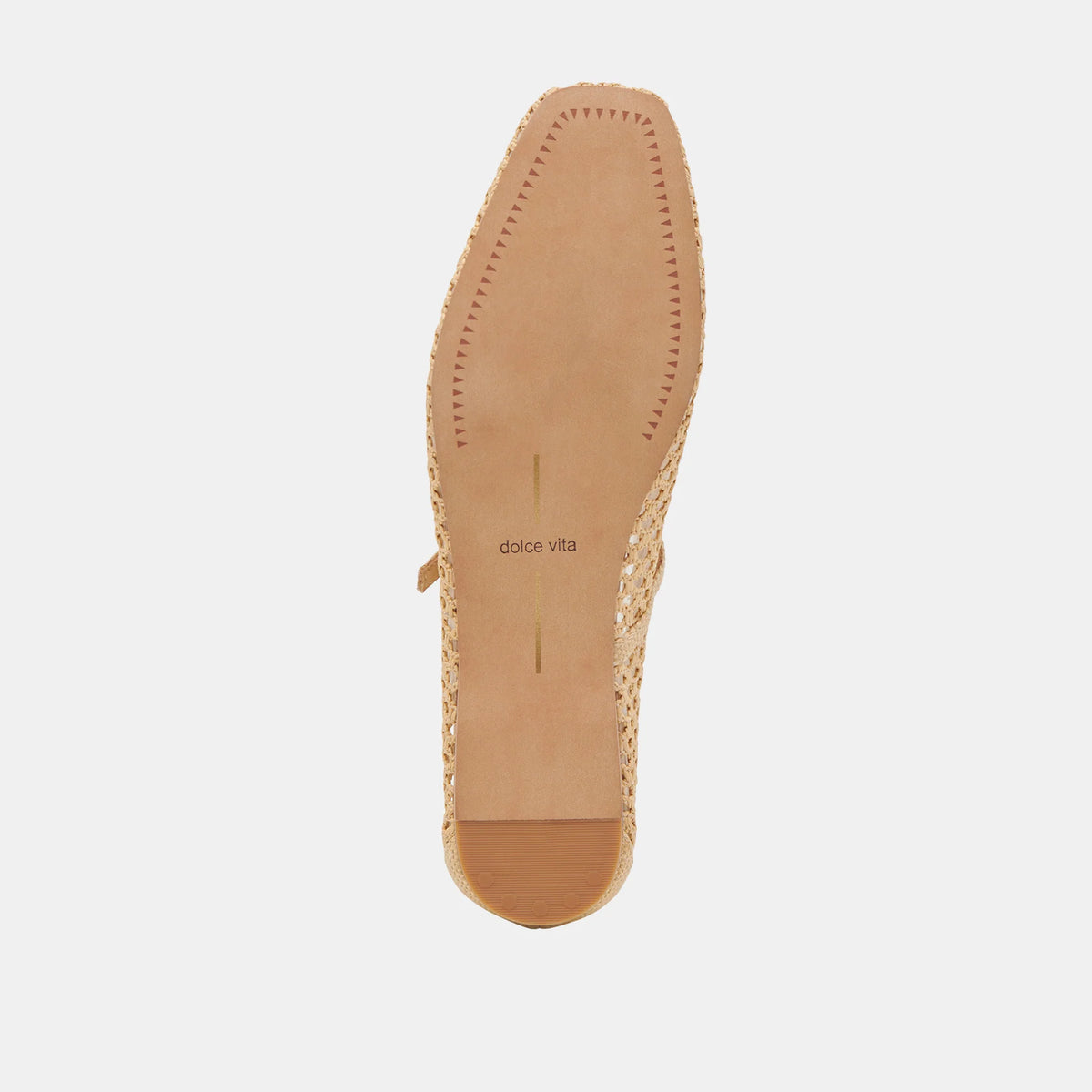 Dolce Vita Reyes Woven Raffia Flats
