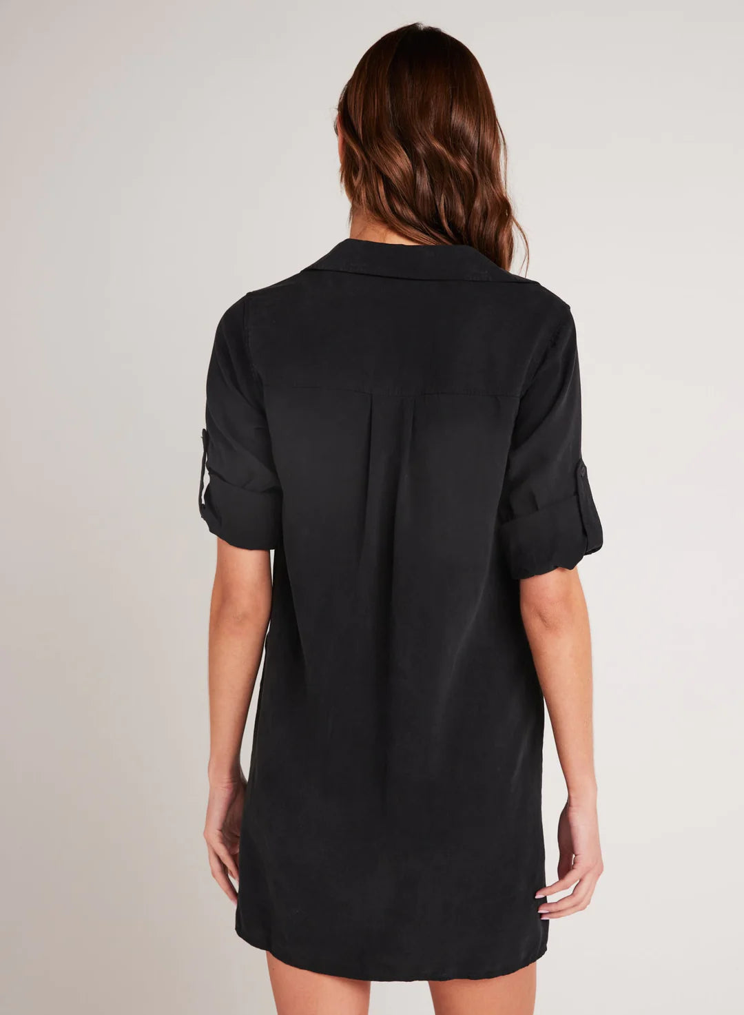 Bella Dahl Long Sleeve A-Line Shirt Dress