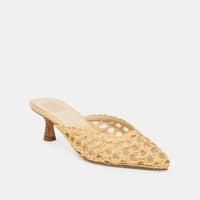 Dolce Vita Cleo Loop Raffia Mule