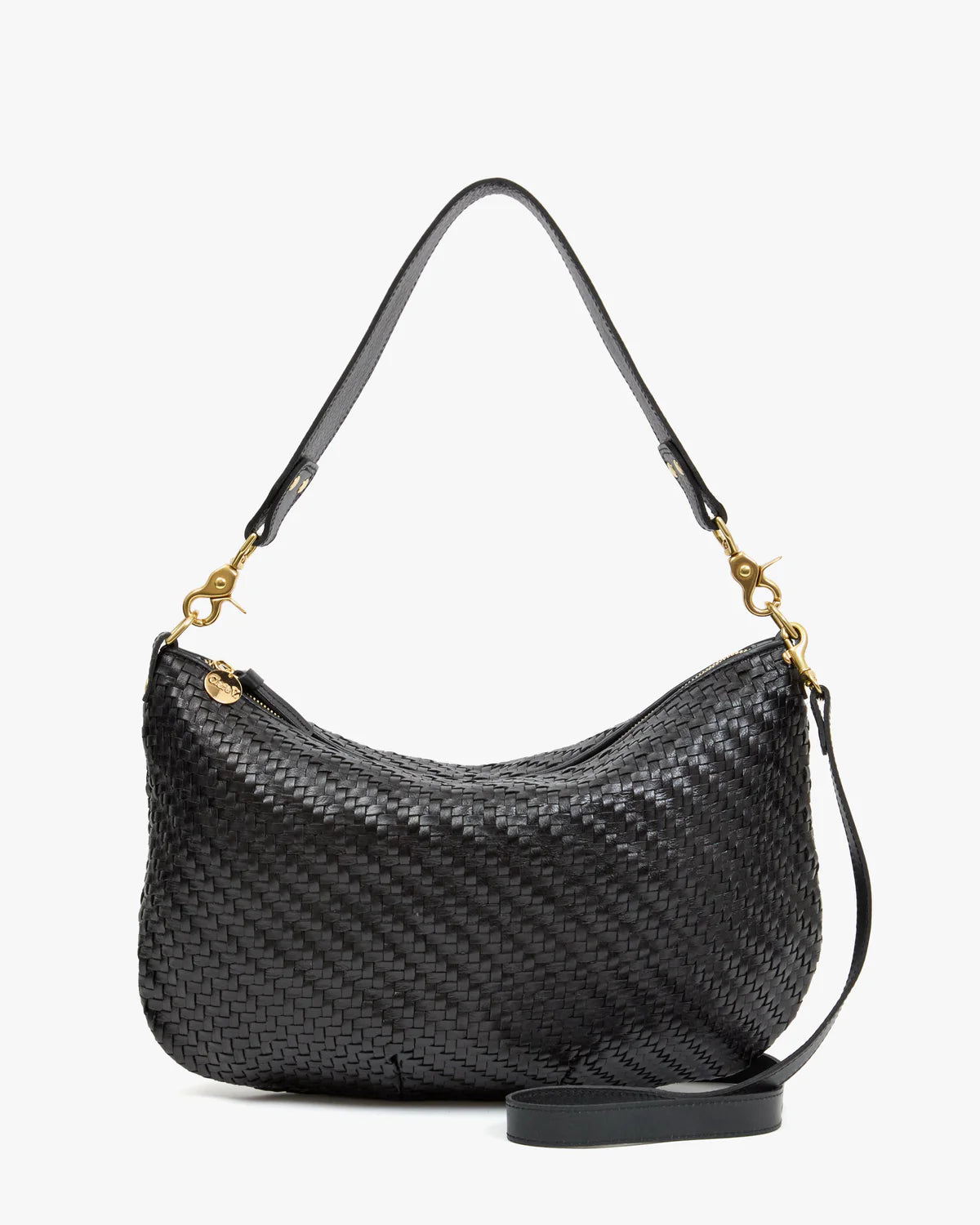 Clare V Moyen Messenger Black