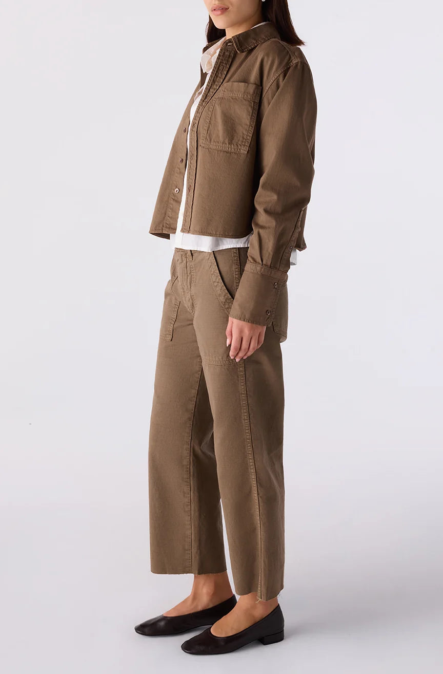 AMO Denim Easy Army Slouch Crop Pant