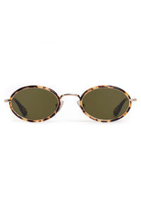 Krewe Kate 12K+ Nikko Tortoise Sunglasses