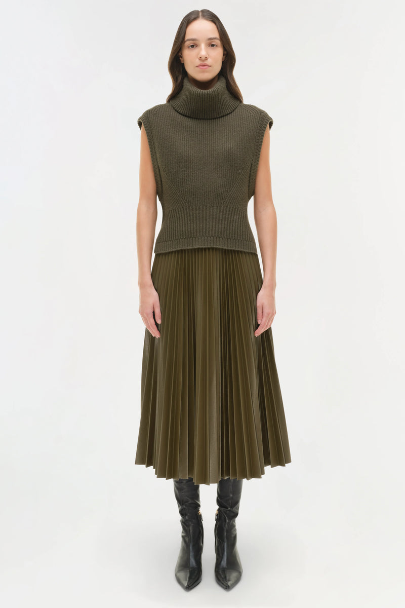 Simkhai Wool Cashmere Maple Top