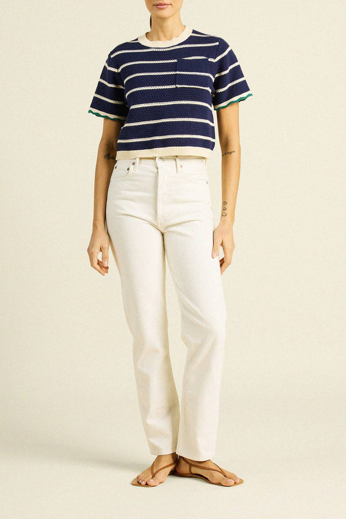 Trovata Birds of Paradis Stripe Sweater