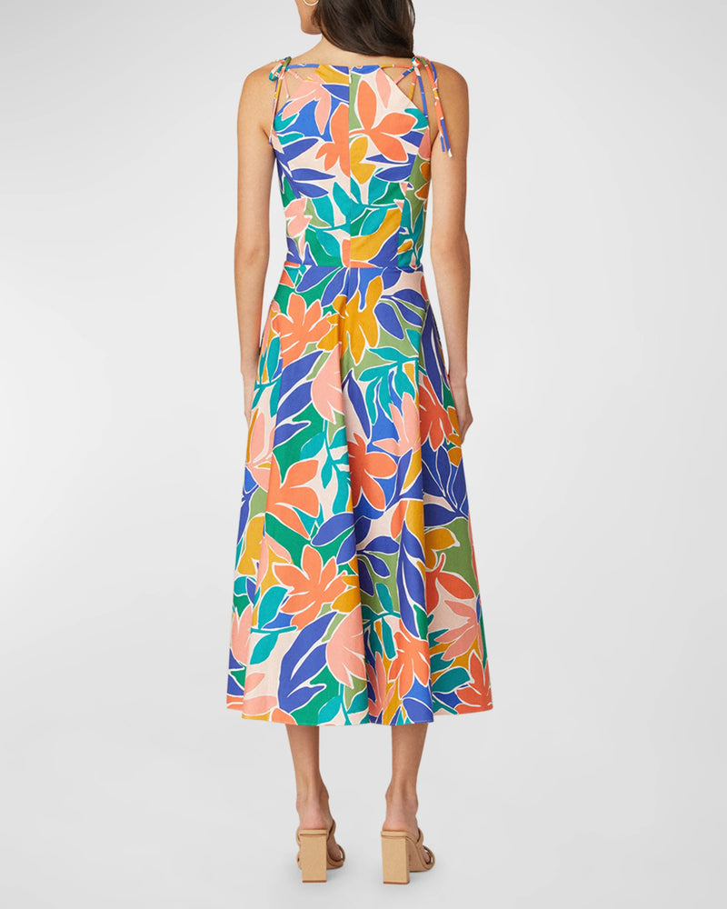 Shoshanna Sunburst Willow Dress