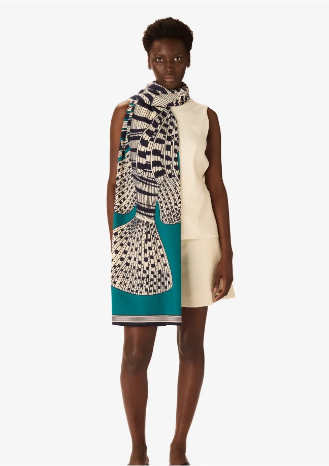 Inoui Edition Fish Scarf