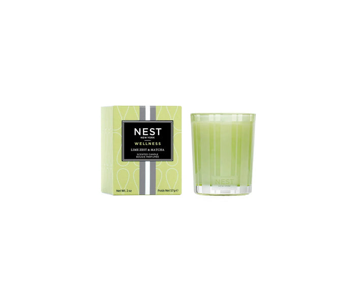 Nest Votive Candle - Lime Zest & Matcha