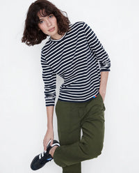 Kule The Modern Long Sleeve Stripe T-Shirt