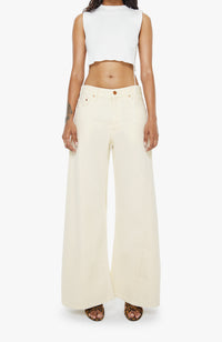 Mother Denim Lil Lemon Twist Sneak Natural Jeans