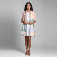 Sadhu Collective Soft Meadow Handwoven Linen Scarf