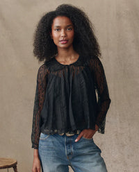 The Great Keepsake Lace Collared Top
