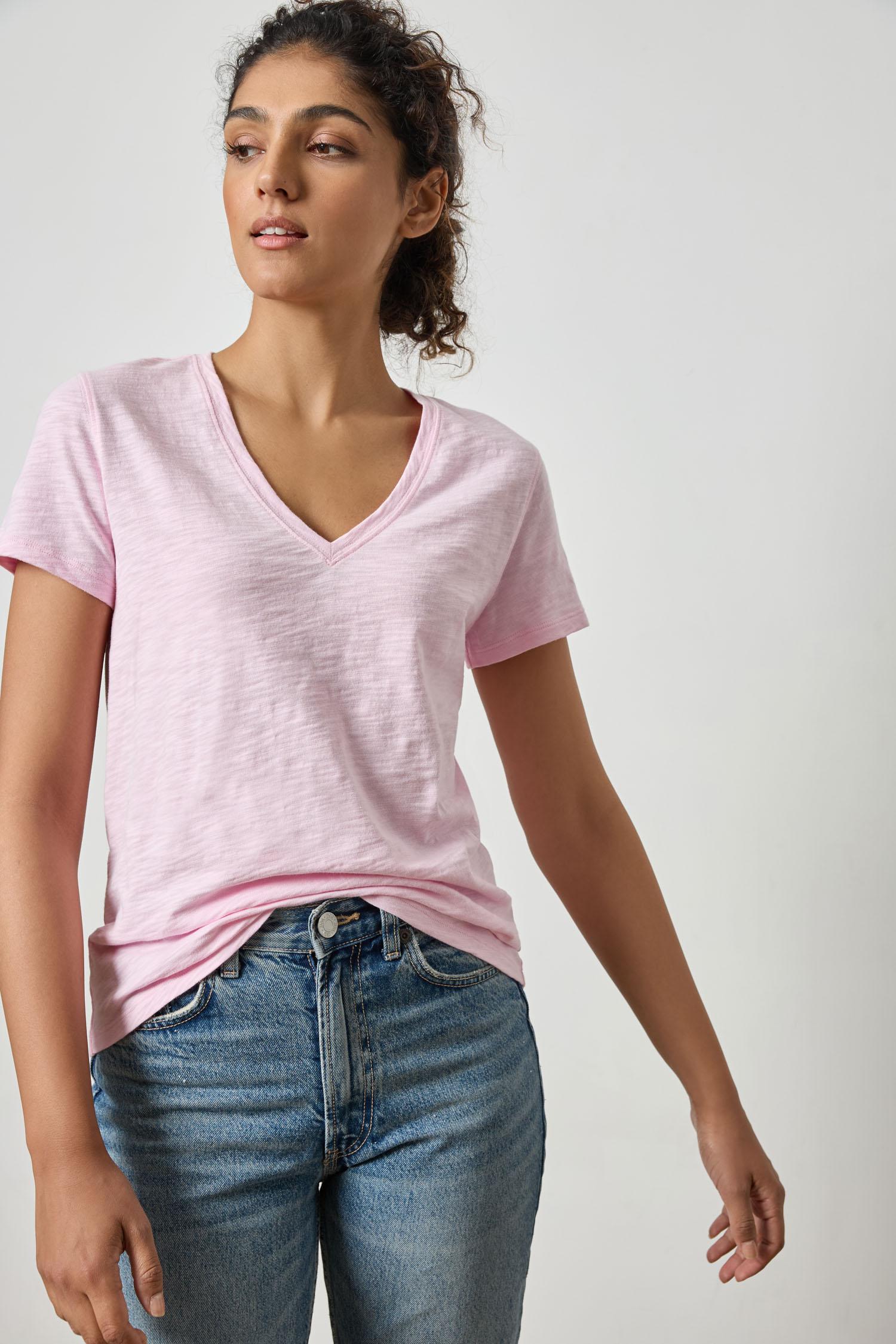 (取寄) リラ P レディース ショート スリーブ V-ネック セーター Lilla P women Short Sleeve V-neck Sweater Wildflower Short Sleeve V-Neck Sweater – Lilla P