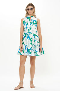 Oliphant Orchid Green Yoke Dress