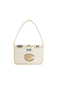 America & Beyond Sunlit Shore Embellished Shoulder Bag