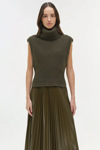 Simkhai Wool Cashmere Maple Top